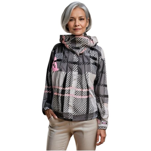 Gray pink snowboarding - snowboarding, ski